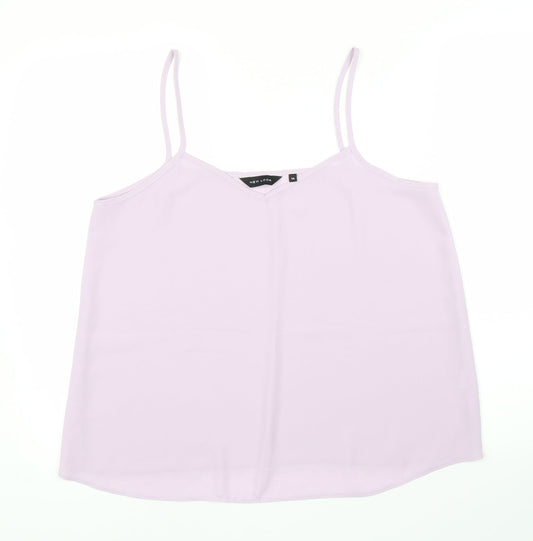Womens UK Size 14 New Look Purple Camisole Blouse
