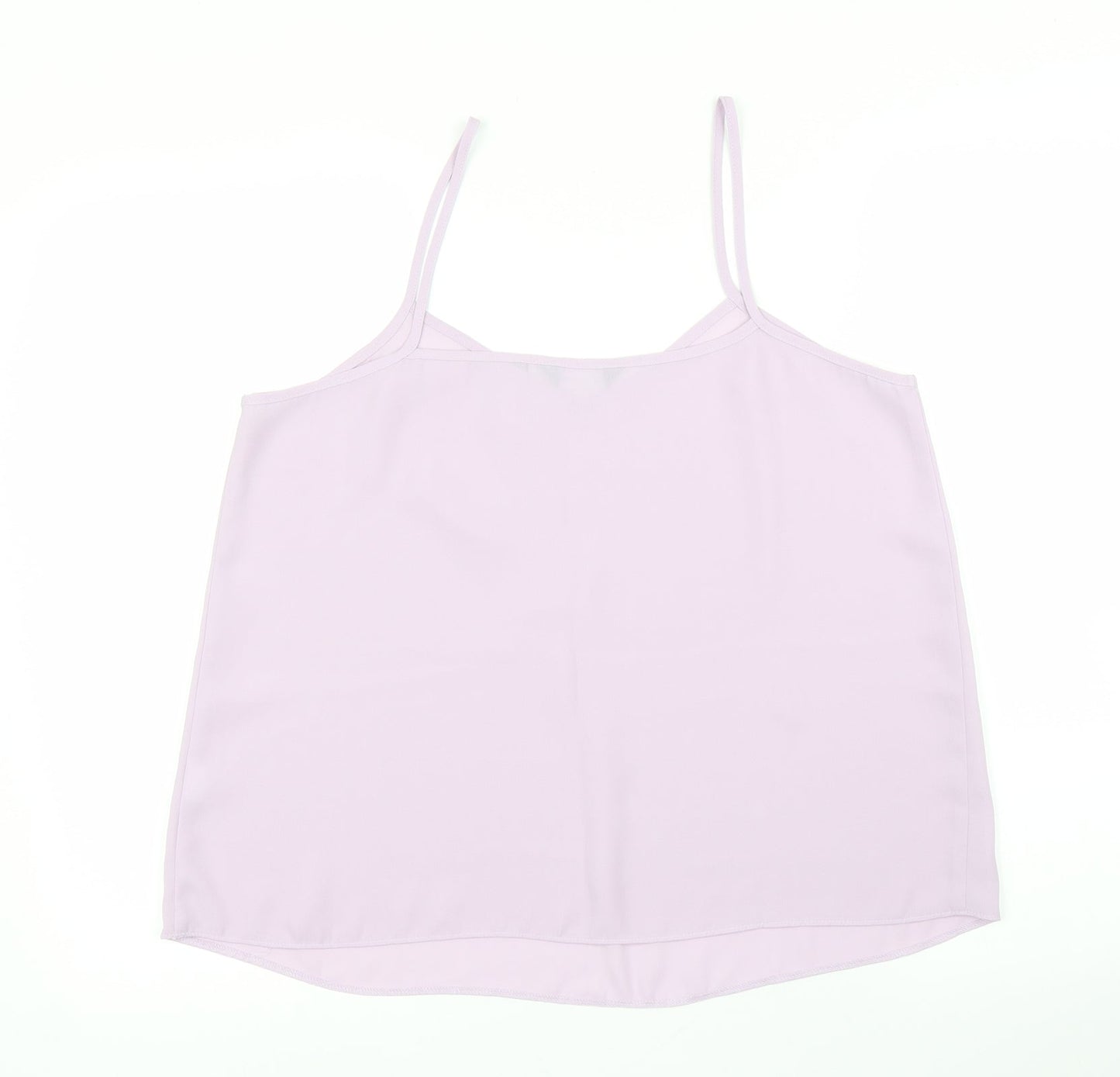 Womens UK Size 14 New Look Purple Camisole Blouse