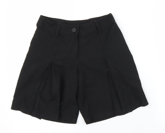Debenhams Girls Black   Sailor Shorts Size 11 Years