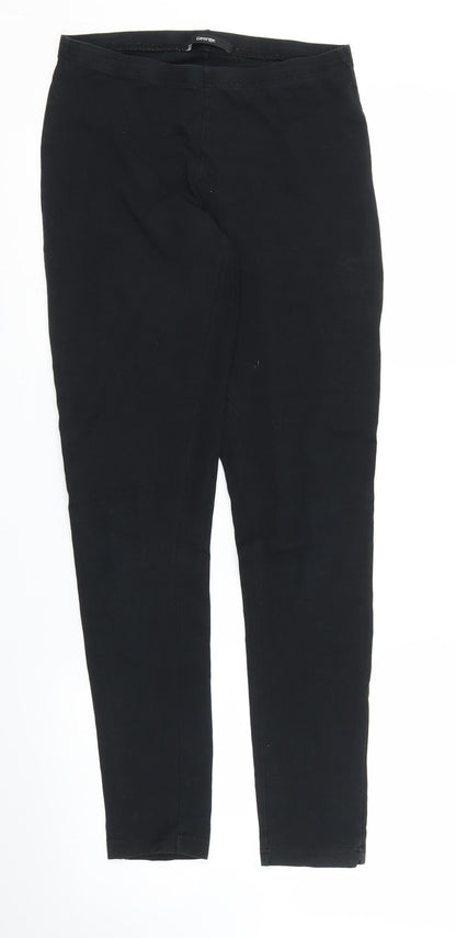 George Womens Black   Carrot Leggings Size 10 L25 in