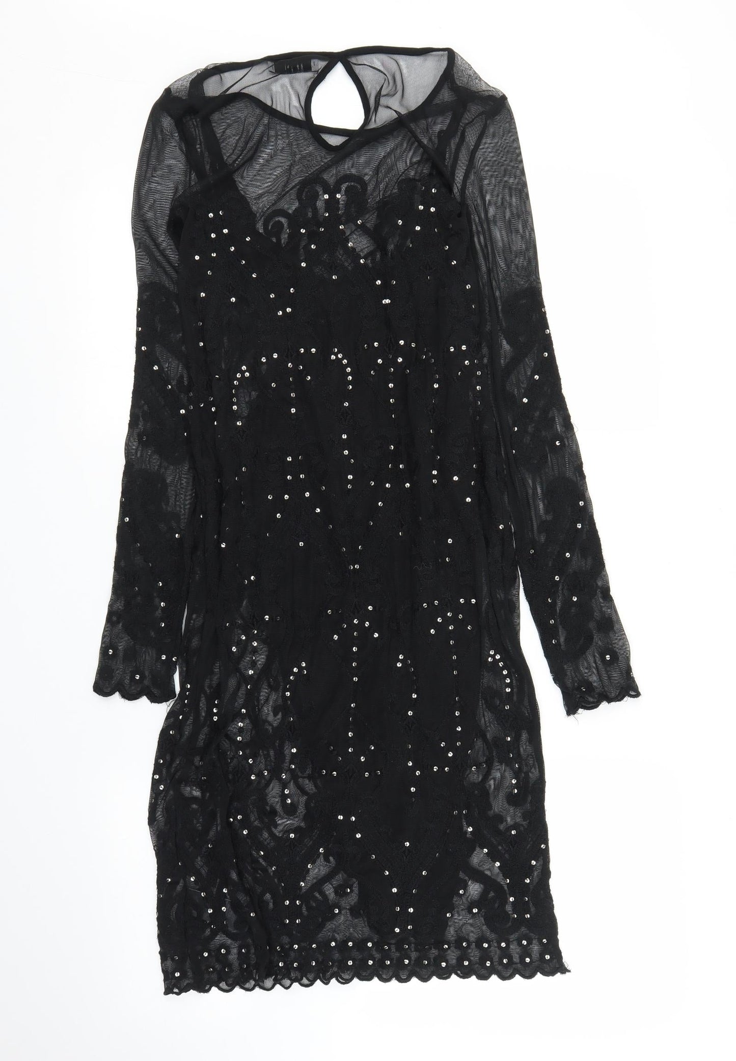 M&S Womens Black   Shift  Size 8