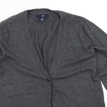 Gap Womens Grey   Cardigan Jumper Size S