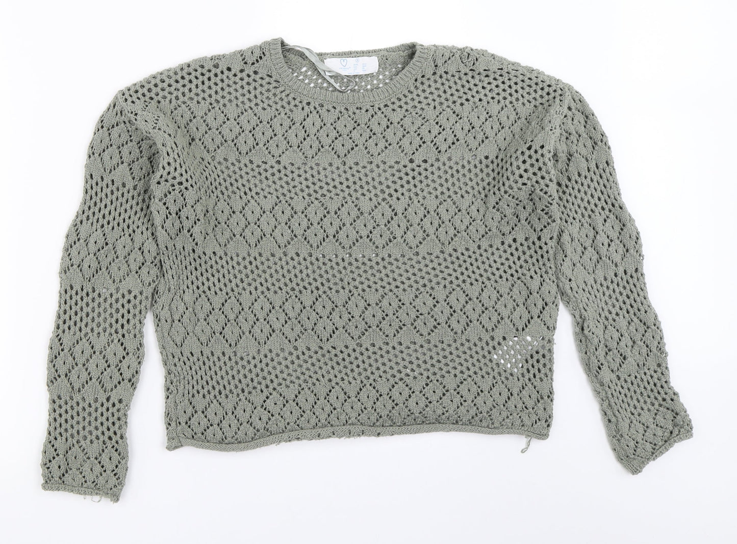 Primark Womens Green   Pullover Jumper Size S