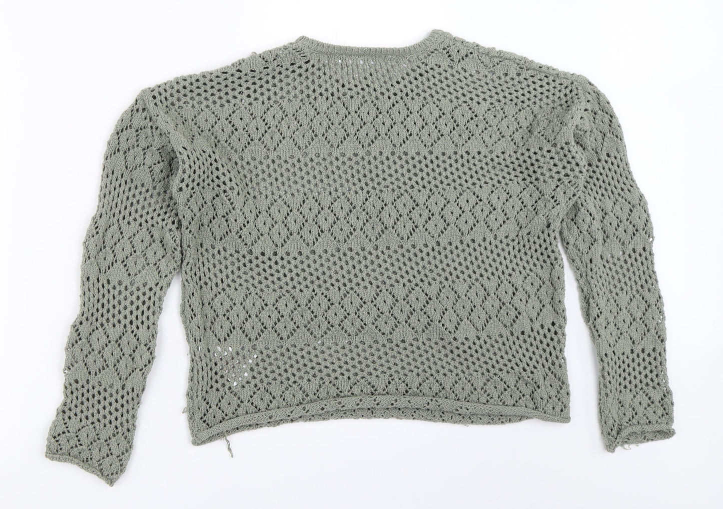 Primark Womens Green   Pullover Jumper Size S