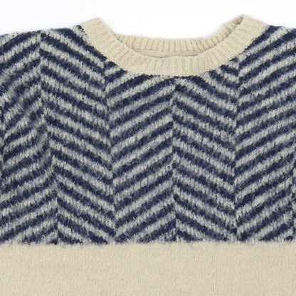 Womens UK Size 6 Atmosphere Beige Pullover Jumper