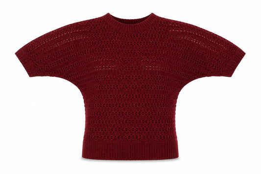 Womens UK Size 10 Select Red Pullover Jumper