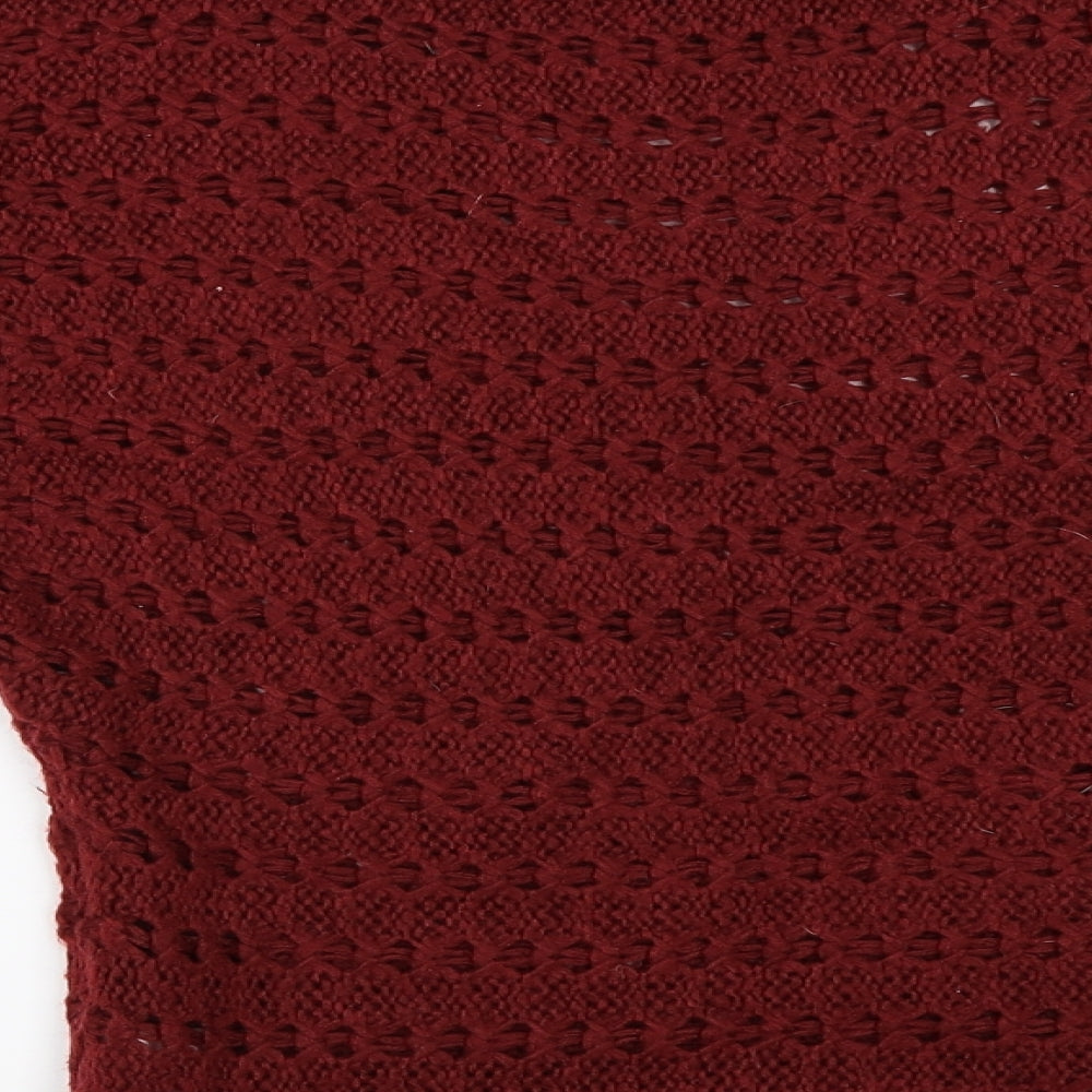 Womens UK Size 10 Select Red Pullover Jumper