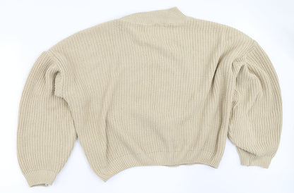 Pearl Womens Beige   Pullover Jumper Size 12