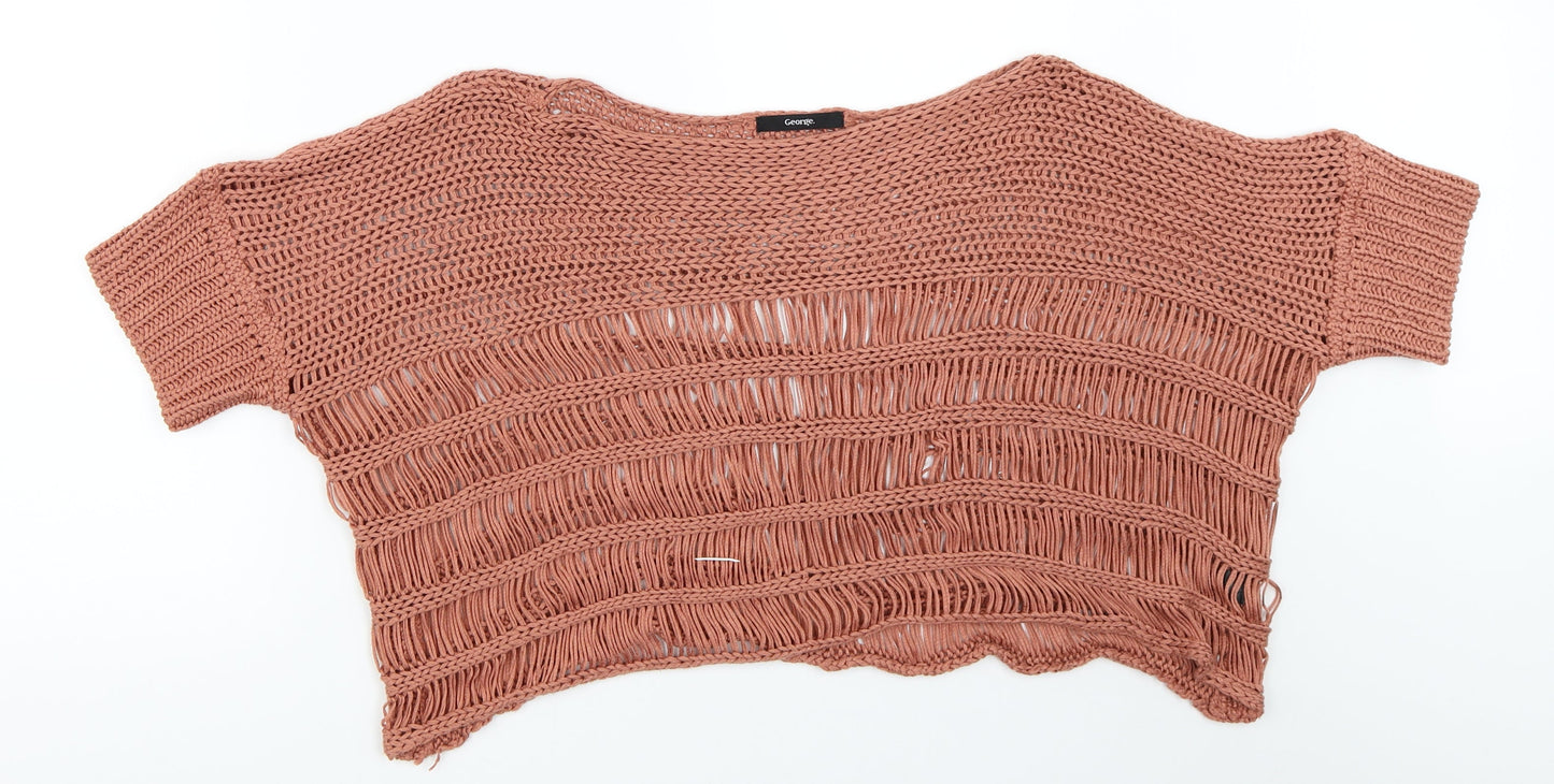 George Womens Pink   Pullover Jumper Size 12