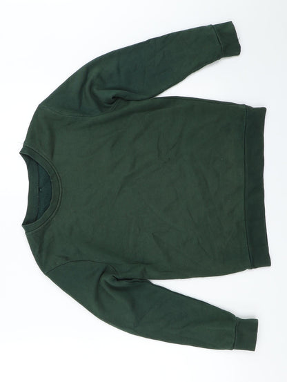 George Boys Green   Pullover Sweatshirt Size 8-9 Years
