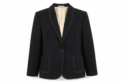 Eddy Taylor Womens Black   Jacket Blazer Size 16