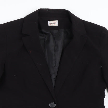 Union Boutique Womens Black   Jacket Blazer Size 12