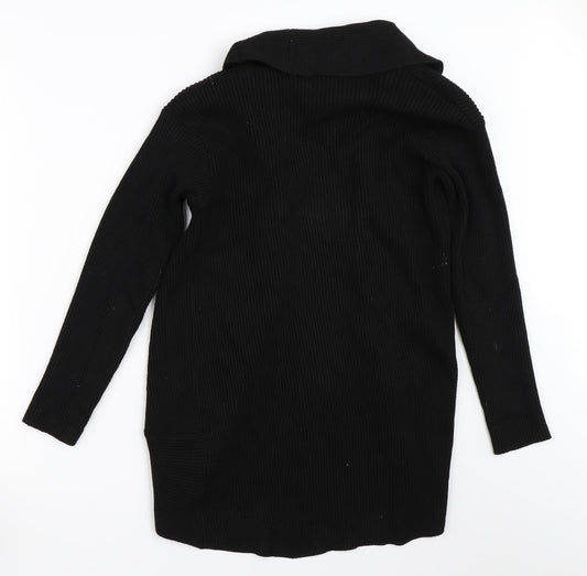 Marks and Spencer Womens Black   Cardigan Jumper Size S