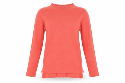 Womens UK Size 8 Peacocks Orange Pullover Jumper