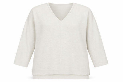 Womens UK Size 16 Marks and Spencer Beige Pullover Jumper