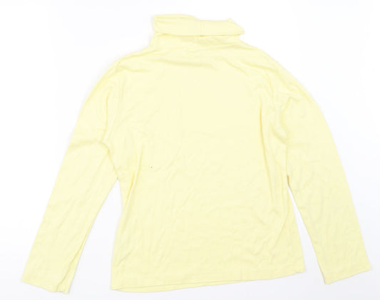 Womens UK Size S Paramour Yellow Pullover Jumper