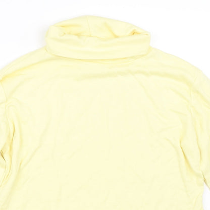 Womens UK Size S Paramour Yellow Pullover Jumper