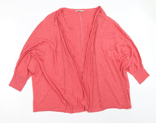 TU Womens Pink   Cardigan Jumper Size 16
