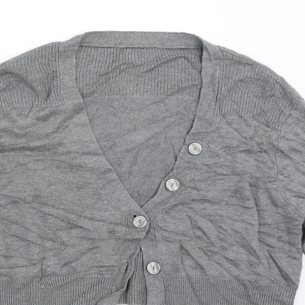 Womens UK Size 14 Marks and Spencer Grey Pullover Jumper