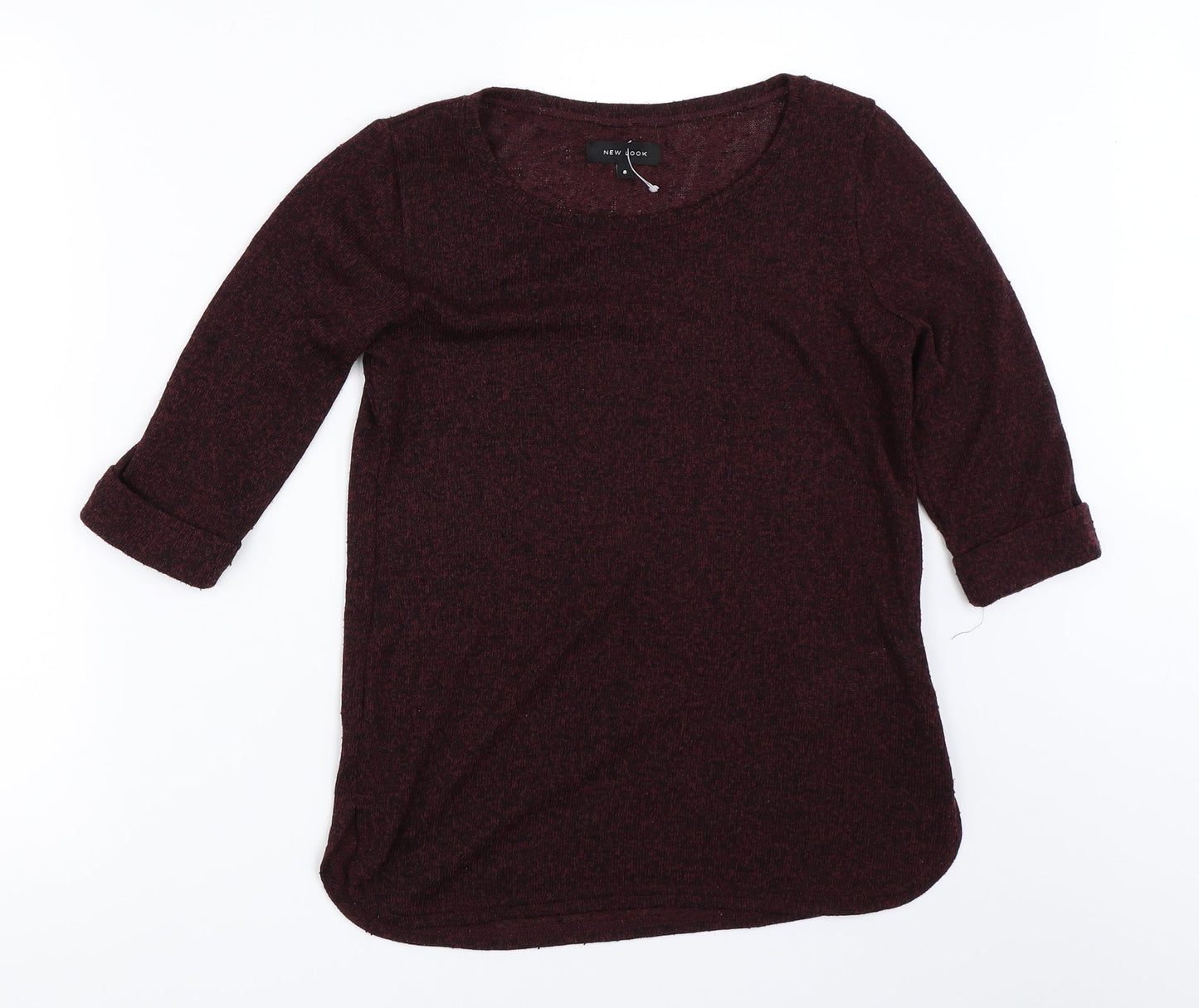Womens UK Size 8 New Look Red Pullover Jumper