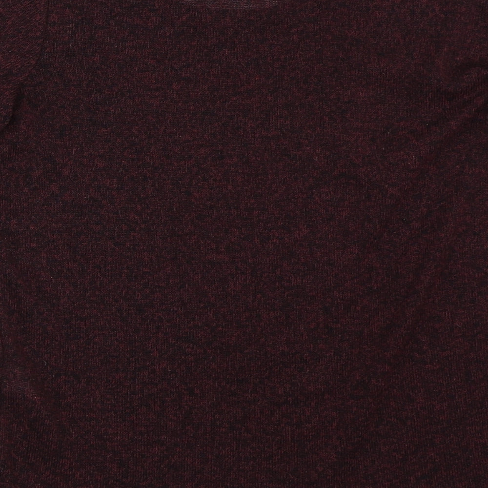 Womens UK Size 8 New Look Red Pullover Jumper
