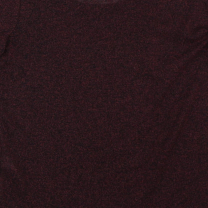 Womens UK Size 8 New Look Red Pullover Jumper