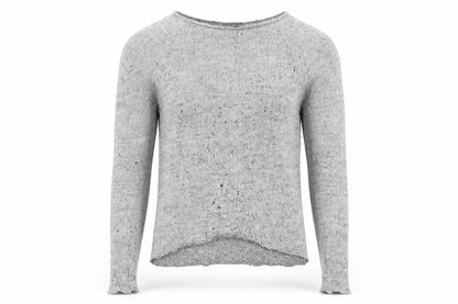 Womens UK Size 10 Topshop Grey Pullover Jumper
