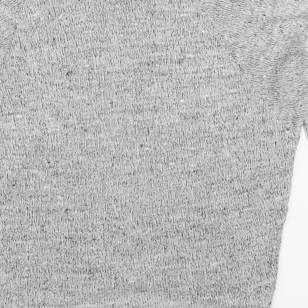 Womens UK Size 10 Topshop Grey Pullover Jumper