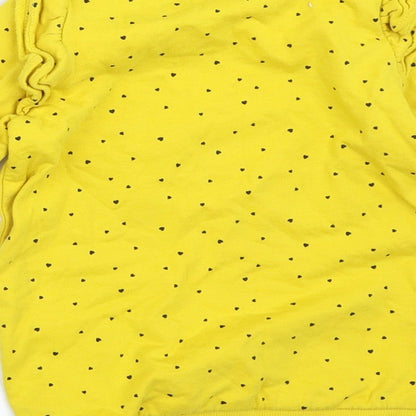 So Cute Girls Yellow   Pullover Jumper Size 18-24 Months