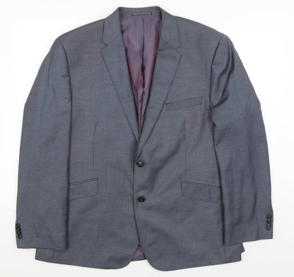 Mens UK Size XL Taylor & Wright  Blue Suit Jacket