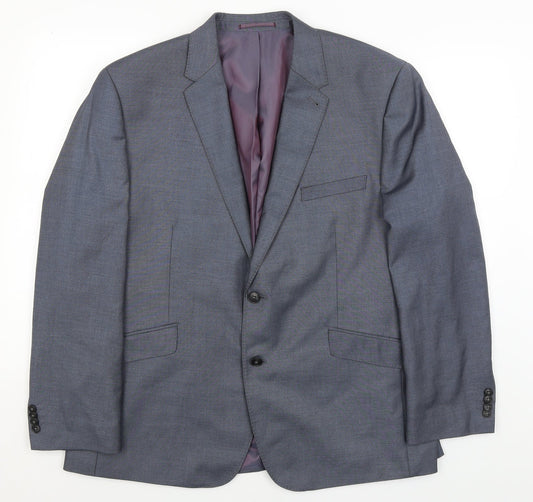 Mens UK Size XL Taylor & Wright  Blue Suit Jacket