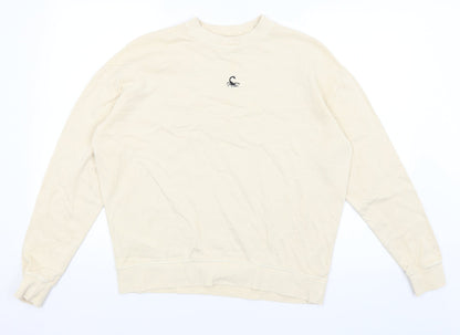 Womens UK Size 6 Topshop Beige Pullover Jumper