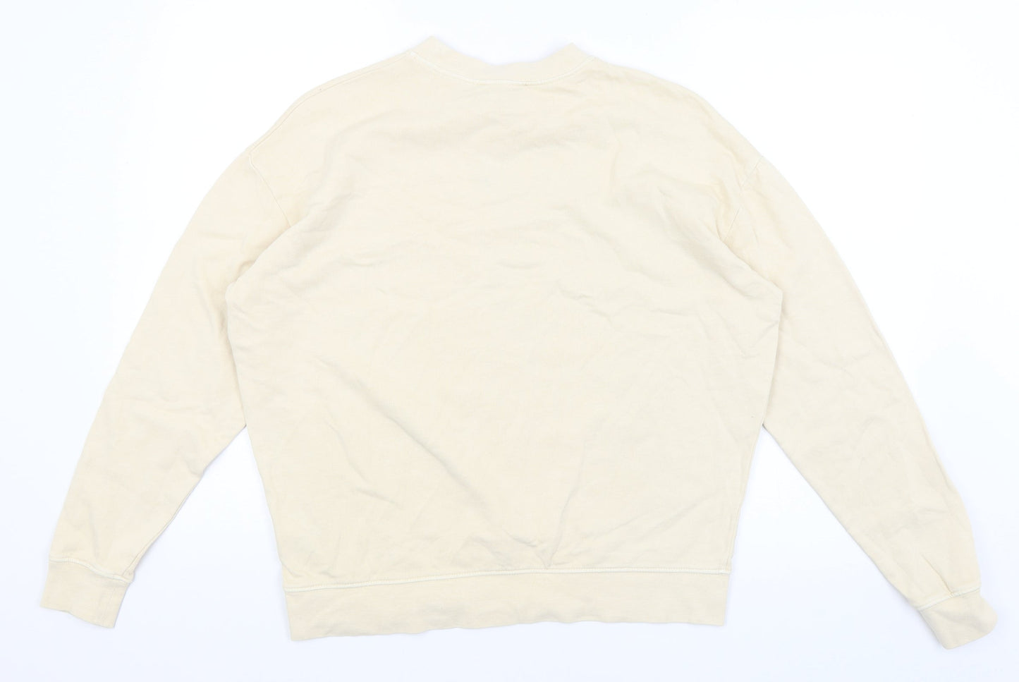 Womens UK Size 6 Topshop Beige Pullover Jumper