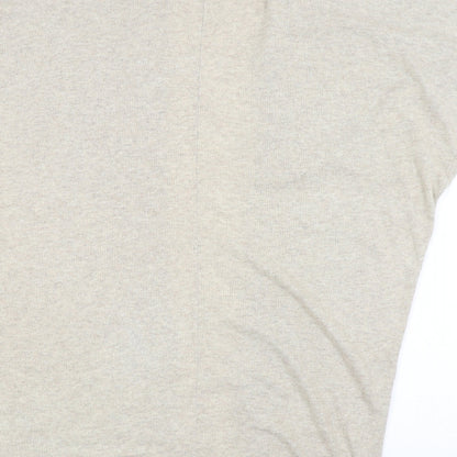 Warehouse Womens Beige   Wrap Jumper Size L