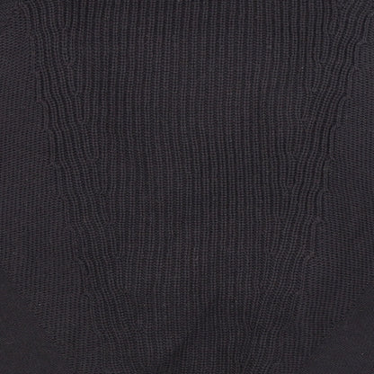 Womens UK Size 12 M&S Black Wrap Jumper