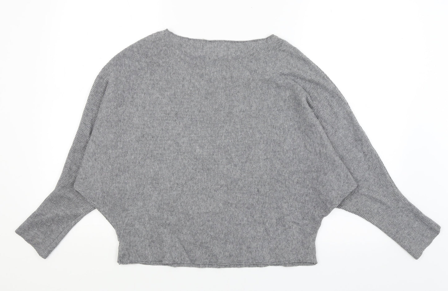 Womens UK Size M Alexara Grey Pullover Jumper