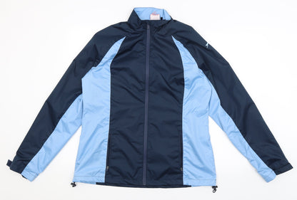Womens UK Size M Slazenger Blue Rain Coat