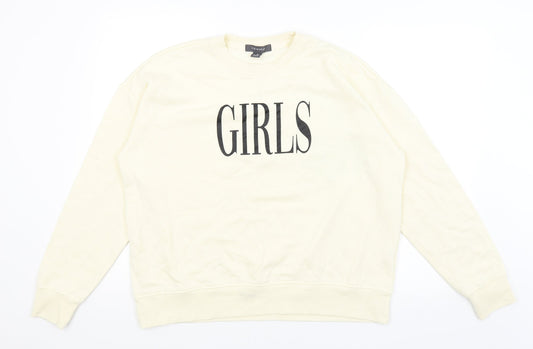 Primark Womens Ivory   Pullover Jumper Size 14