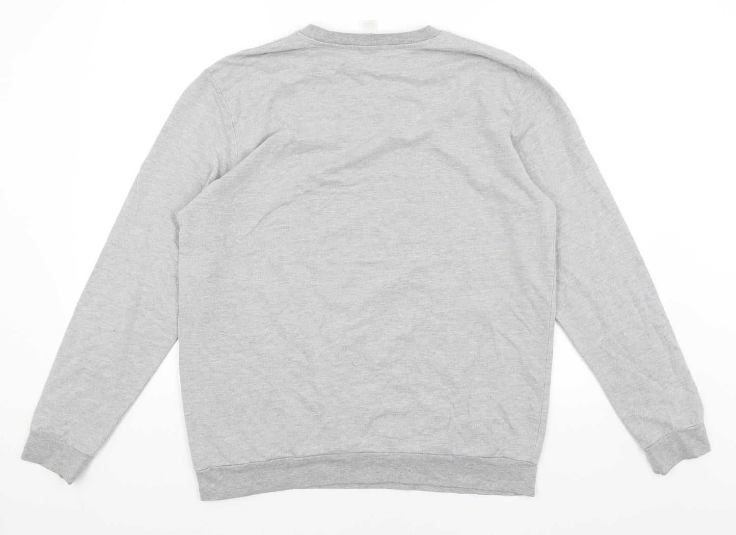 M&Co Mens Grey   Pullover Jumper Size M