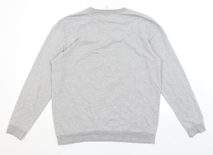 M&Co Mens Grey   Pullover Jumper Size M