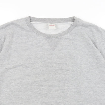 M&Co Mens Grey   Pullover Jumper Size M