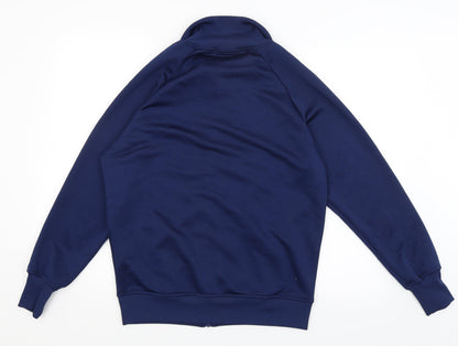 Womens UK Size 14 Atmosphere Blue Full Zip Jumper