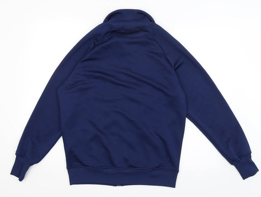 Womens UK Size 14 Atmosphere Blue Full Zip Jumper