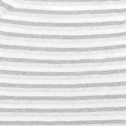Gap Womens Grey Striped  Pullover Jumper Size M
