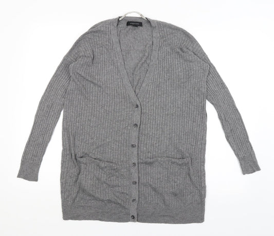 Womens UK Size 8 Atmosphere Grey Cardigan Jumper
