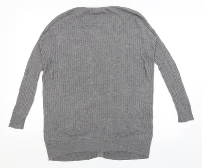 Womens UK Size 8 Atmosphere Grey Cardigan Jumper