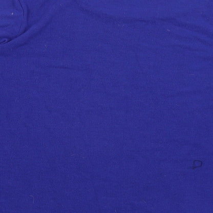 Lumineux Womens Blue   Pullover Jumper Size M