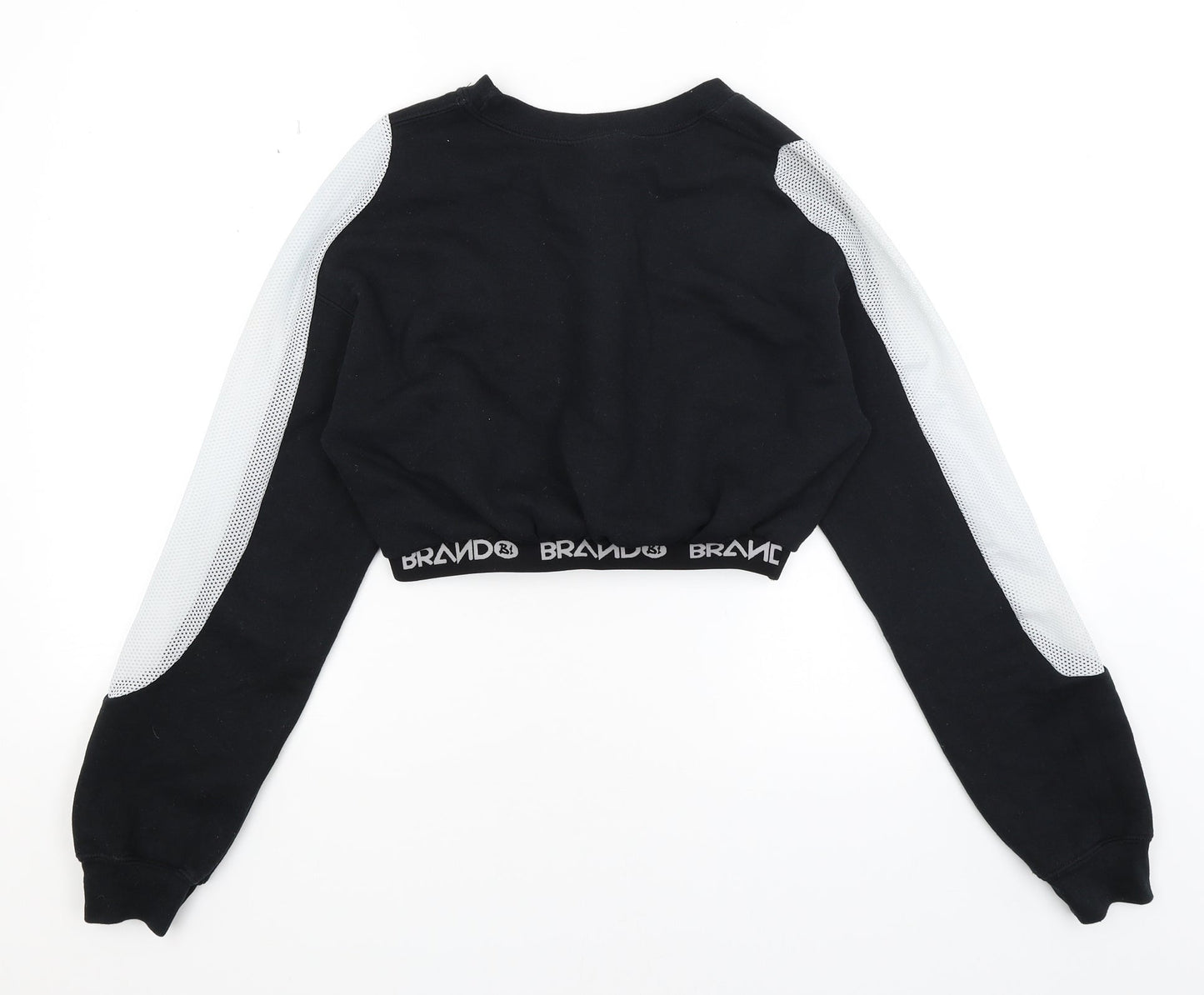 Gildan Womens Black   Pullover Jumper Size S