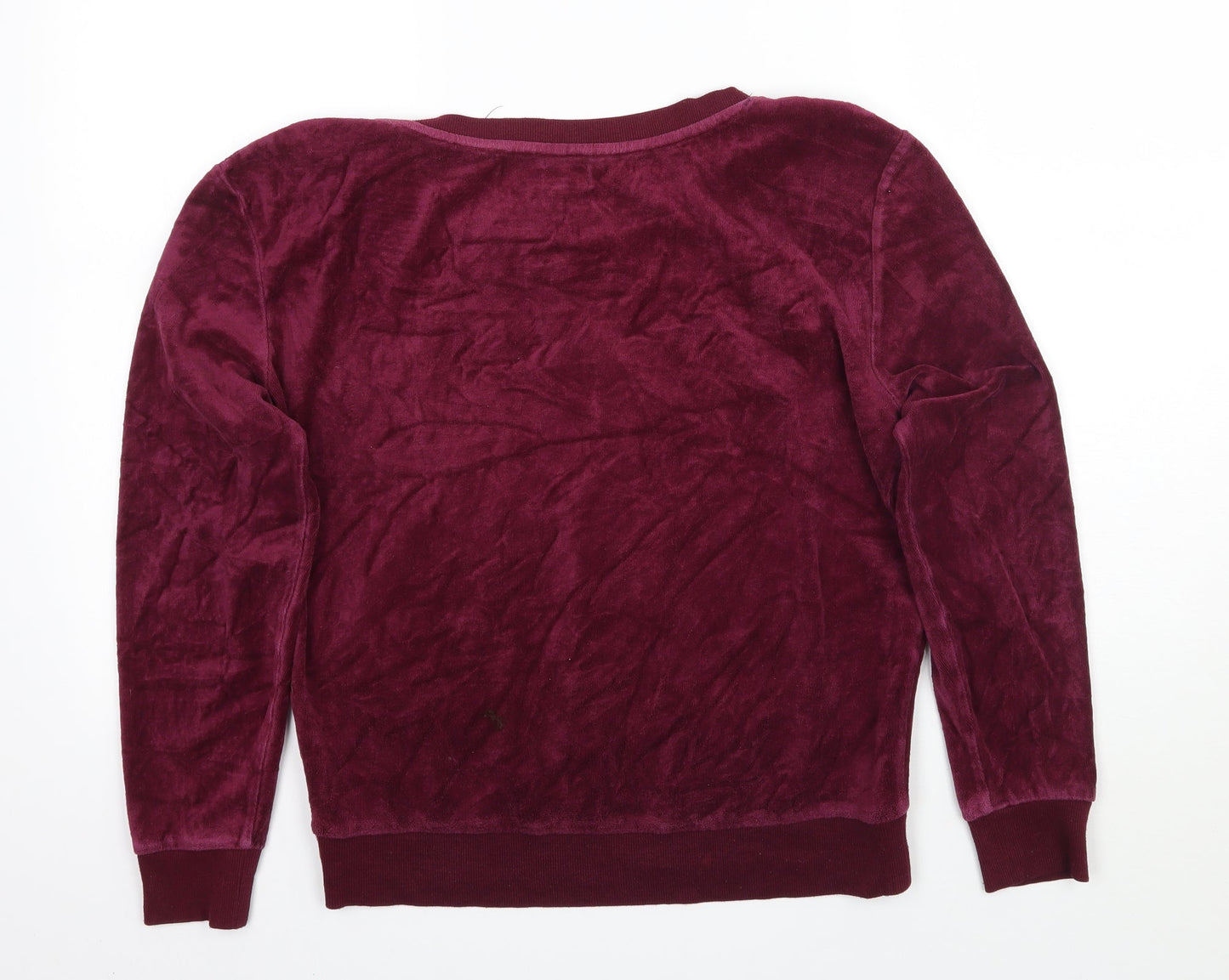 Womens UK Size 12 Love to lounge Purple Pullover Jumper