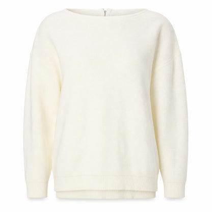 Womens UK Size M Peacocks White Pullover Jumper